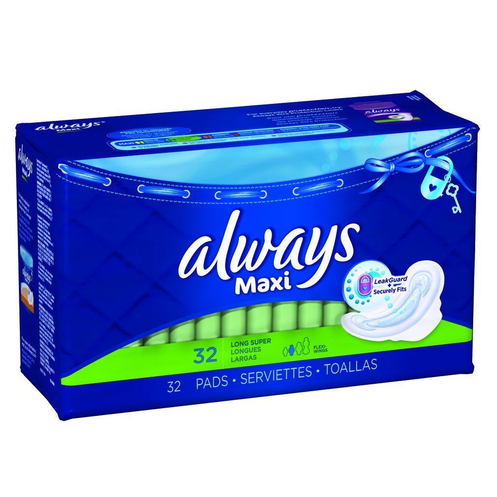 MAXI PAD WITH WINGS