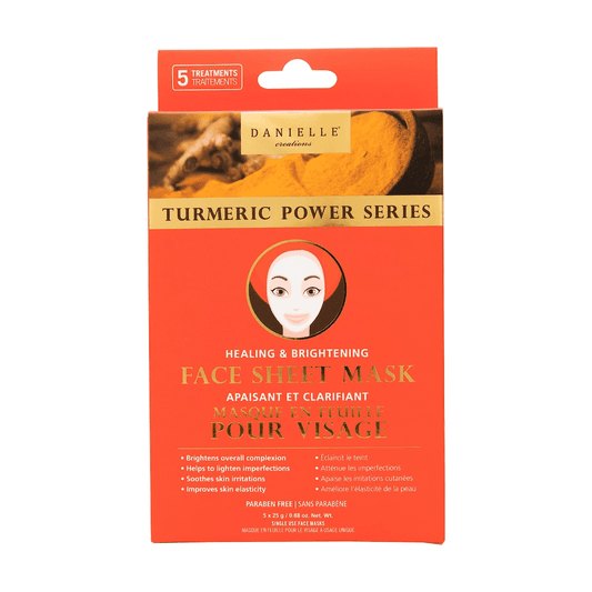 TUMERIC POWDER HEALING SHEET FACE MASK