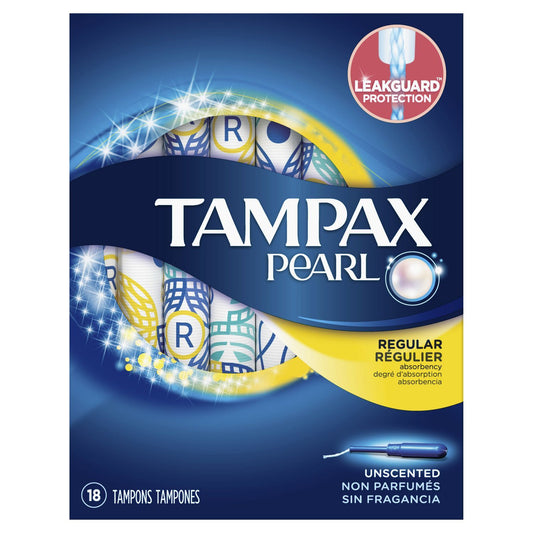 PEARL PLASTIC TAMPONS