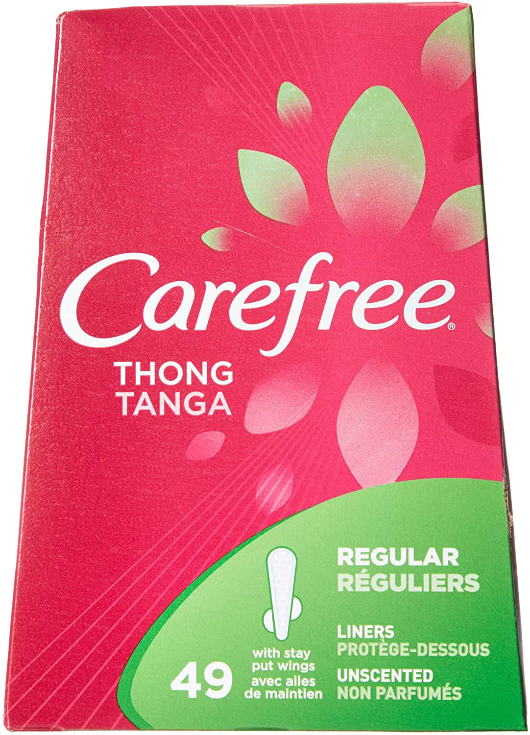 REGULAR LINER IN THONG SHAPE
