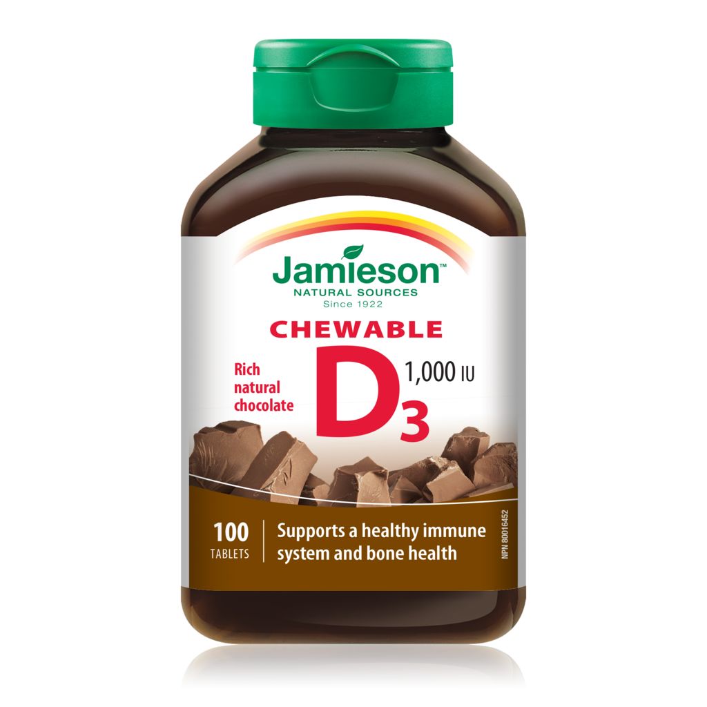 VITAMIN D CHEWABLE (1000IU)