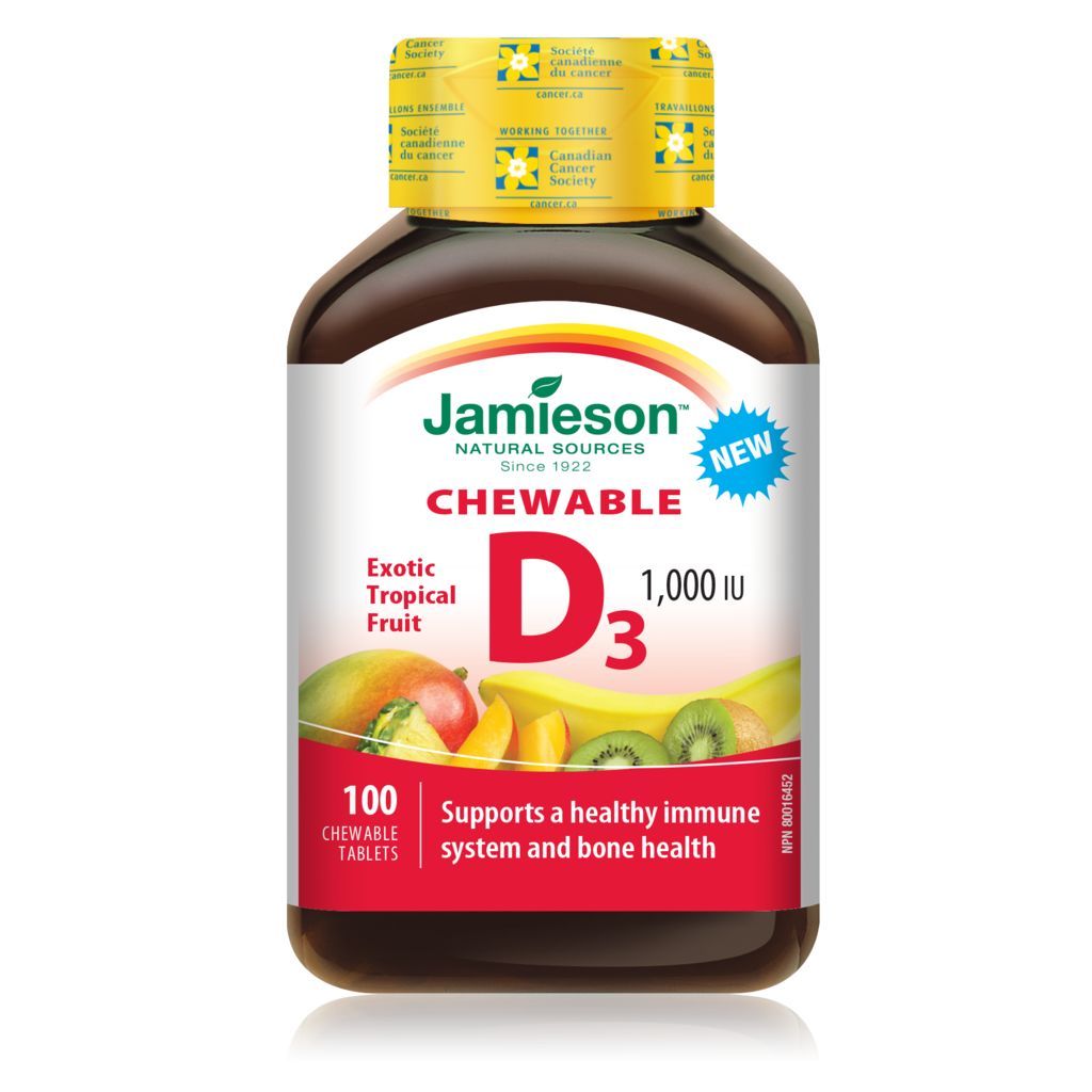 VITAMIN D CHEWABLE (1000IU)