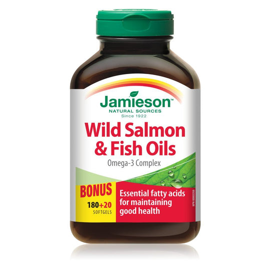SALMON AND FISH OILS OMEGA 3 COMPLEX