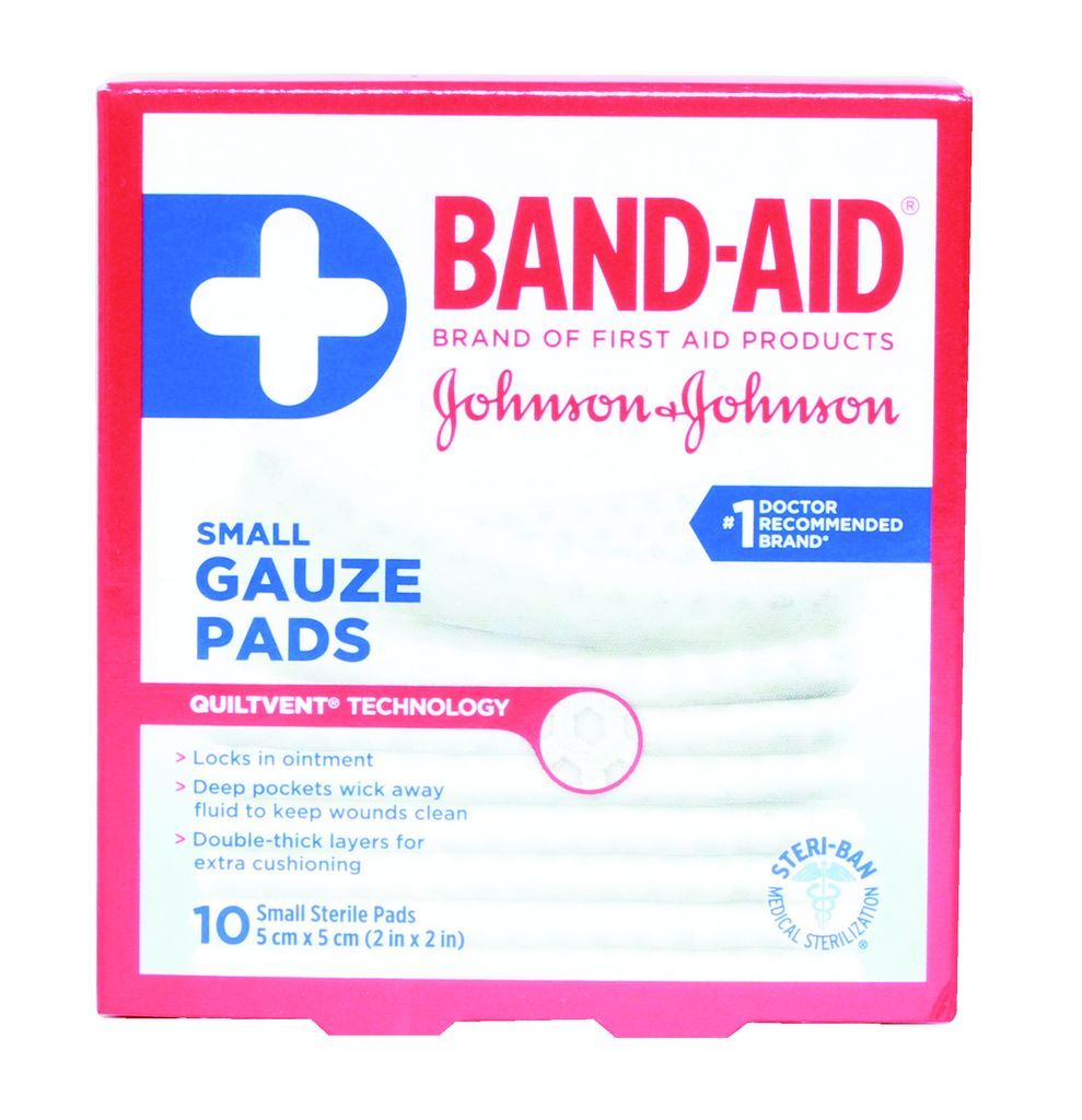 BAND-AID GAUZE PADS