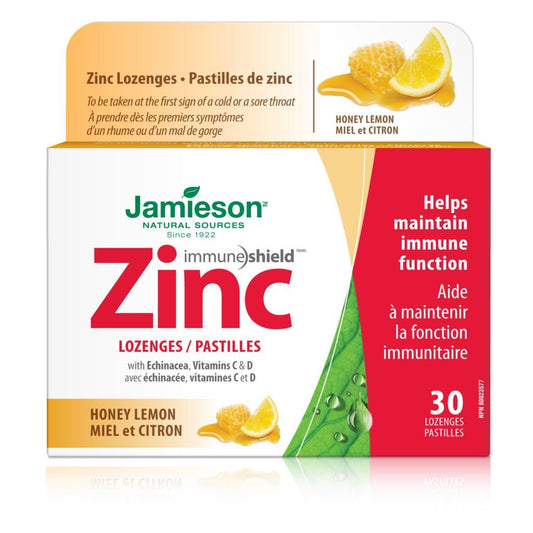 ZINC LOZENGE WITH VITAMIN C, D & ECHINACEA