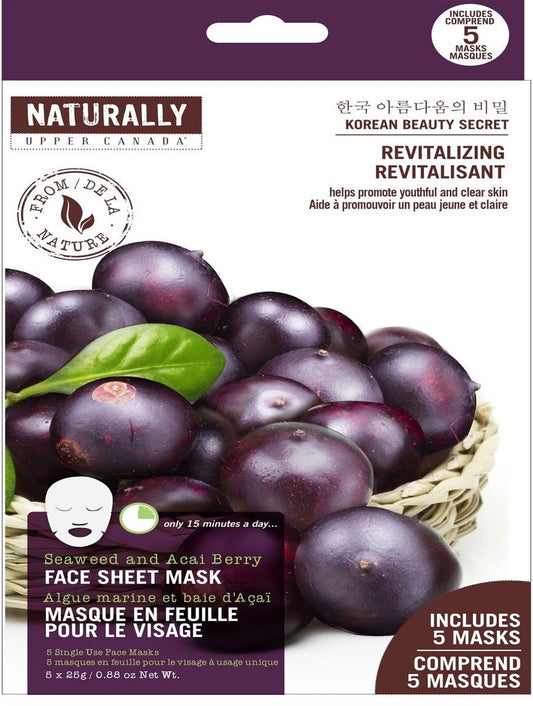 REVITALIZING FACE SHEET MASK