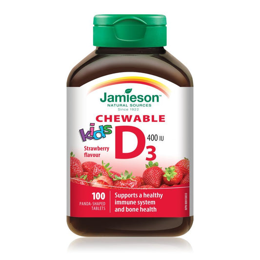 VITAMIN D FOR KIDS - CHEWABLE (400IU)