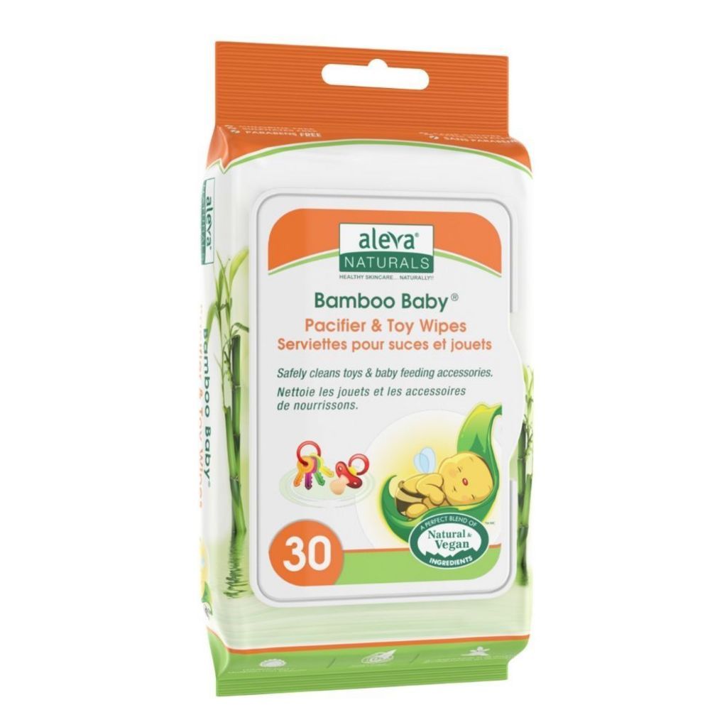BAMBOO BABY - PACIFIER & TOY WIPES