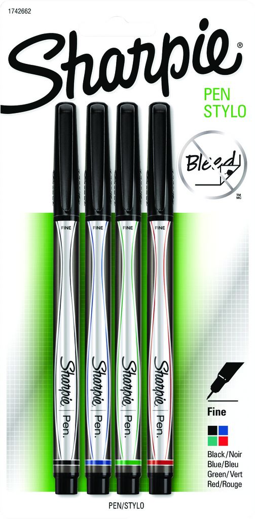 FINE-TIP PEN WITH PERMANENT INK