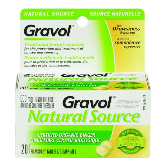 NATURAL SOURCE GINGER TABLETS