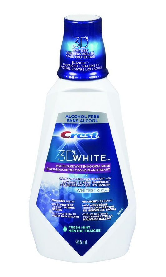 3D WHITE ORAL MOUTHWASH