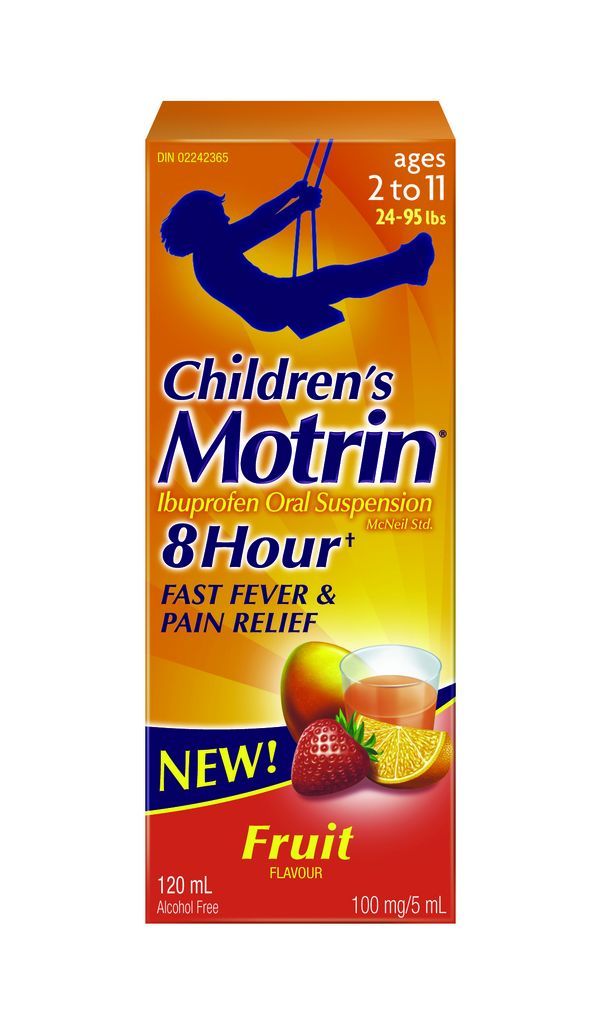 MOTRIN CHILDRENS LIQUID SUSPENSION