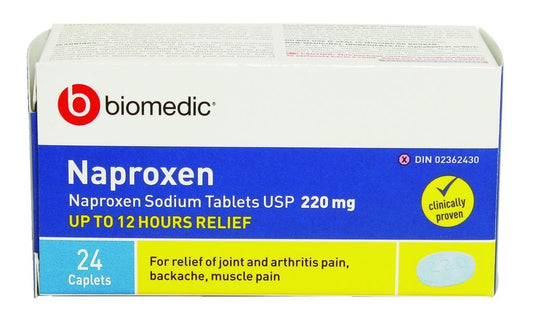 NAPROXEN 220MG 12 Hour Relief