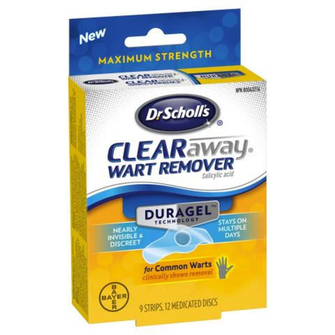 DURAGEL CLEAR AWAY WART REMOVER PLASTERS