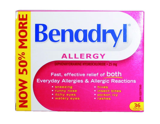 BENADRYL ALLERGY (25MG)