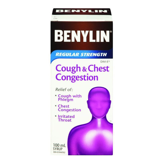 BENYLIN DM-E COUGH & CHEST CONGESTION SYRUP