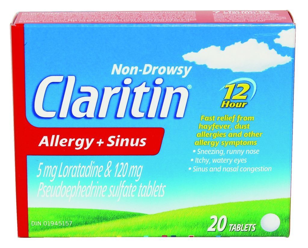 CLARITIN ALLERGY PLUS SINUS