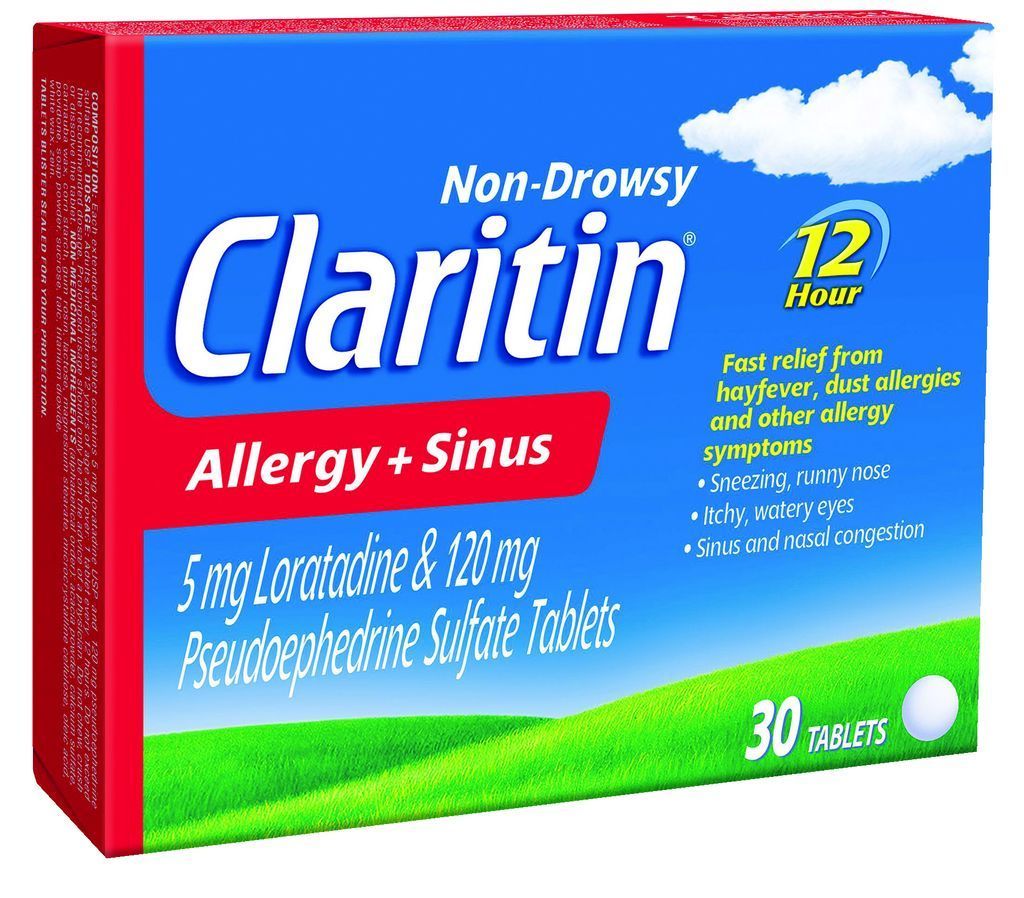 CLARITIN ALLERGY PLUS SINUS