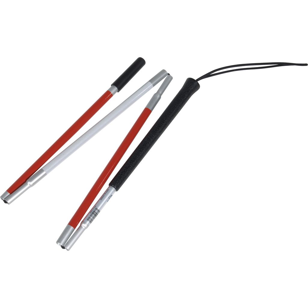 FOLDING CANE FOR SIGHT IMPAIRED