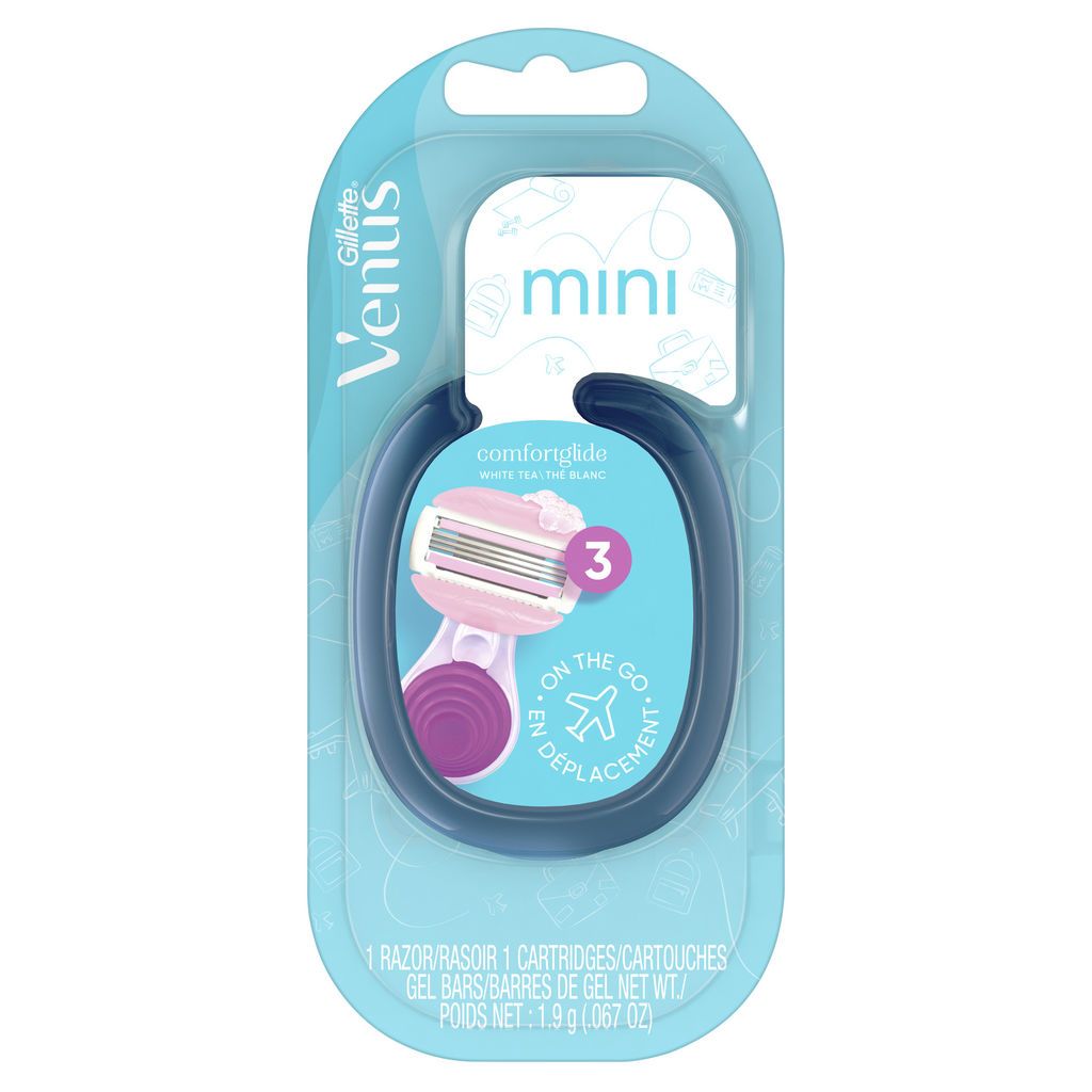VENUS MINI ON THE GO RAZOR + CARTRIDGE