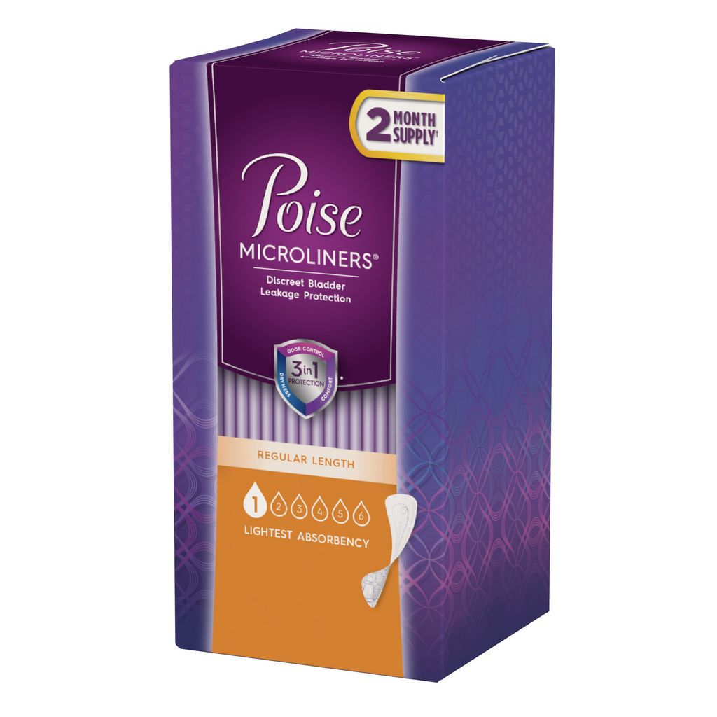 Poise Microliners - Light (Pack of 2)