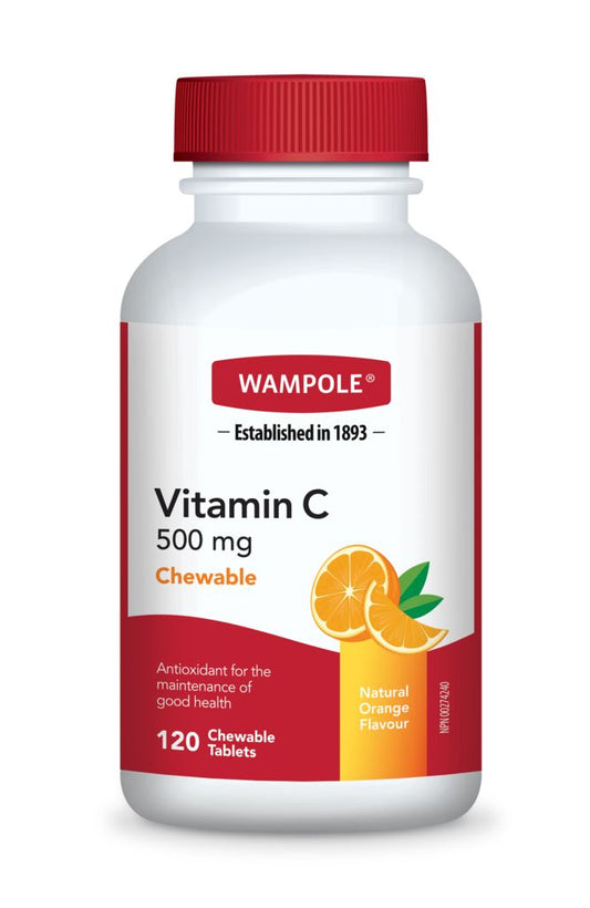 CHEWABLE VITAMIN C (500MG) ORANGE FLAVOUR