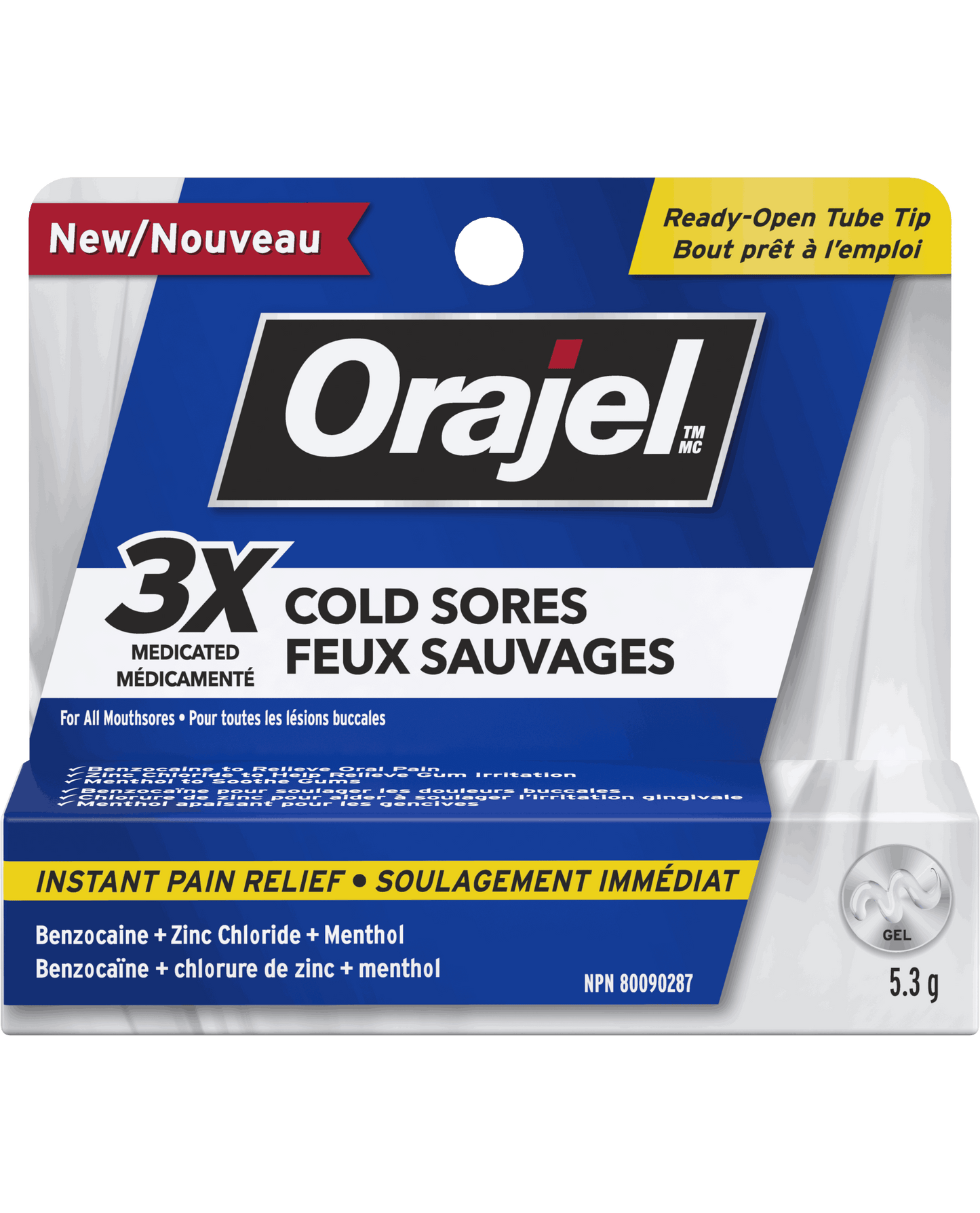 COLD SORE Pain Relief GEL