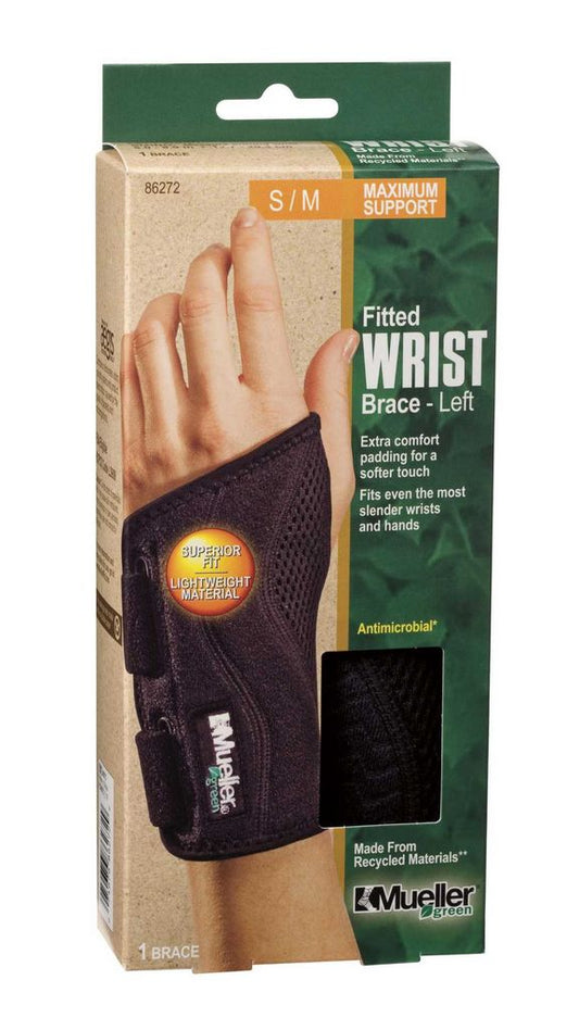 GREEN - FITTED WRIST BRACE