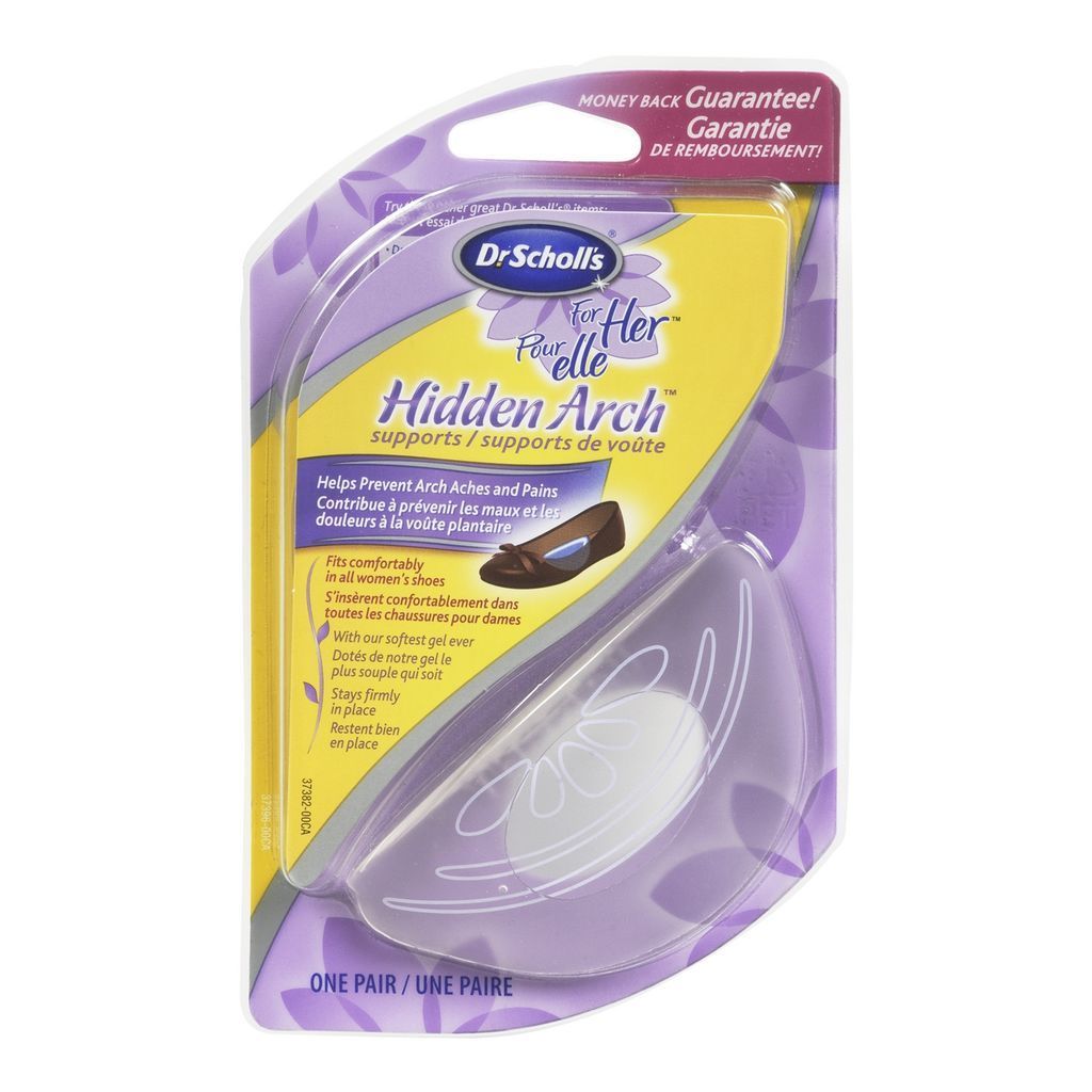 HIDDEN ARCH SUPPORTS