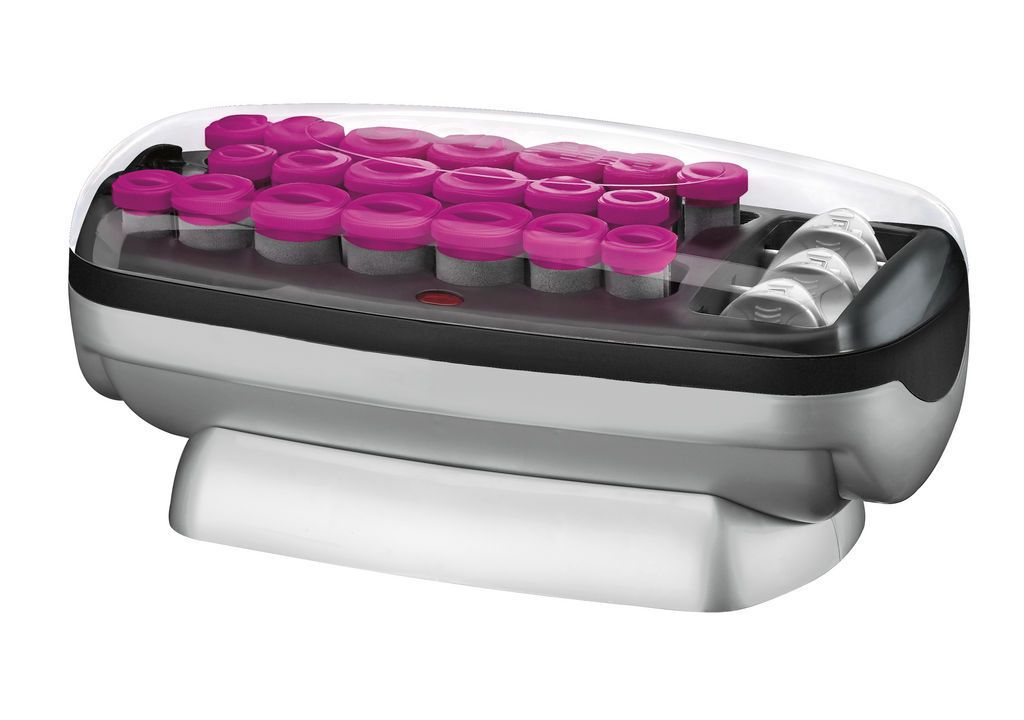 INSTANT HEAT HAIRSETTER WITH HEATED CLIPS