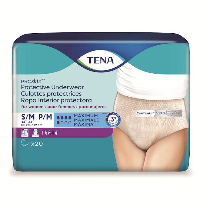 Tena® ProSkin™ Attractive & Breathable Incontinence Underwear for Women