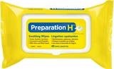 PREPARATION H SOOTHING WIPES