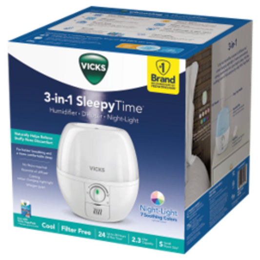 SLEEPY COOL MIST ULTRASONIC HUMIDIFIER