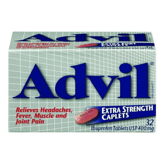 ADVIL EXTRA STRENGTH (400MG) COATED CAPLETS