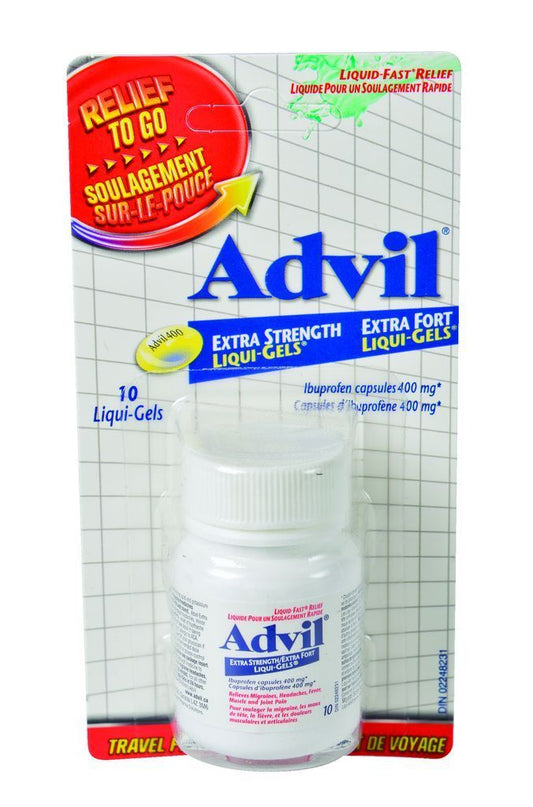 ADVIL EXTRA STRENGTH (400MG) LIQUI-GELS