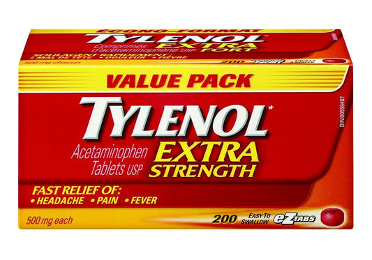 TYLENOL EXTRA STRENGTH EZ-TABS (500MG)