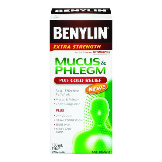 BENYLIN MUCOUS & PHLEGM PLUS COLD RELIEF