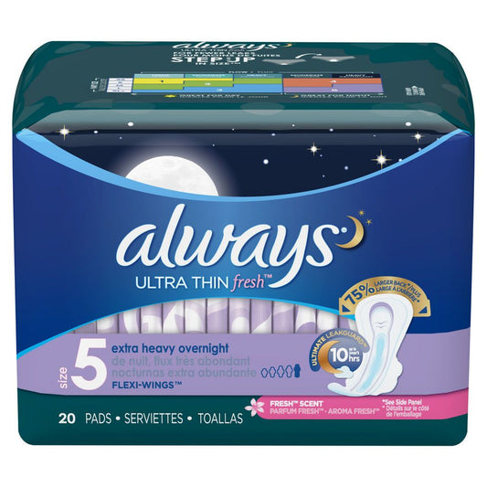 ULTRA THIN PADS WITH FRESH SCENT