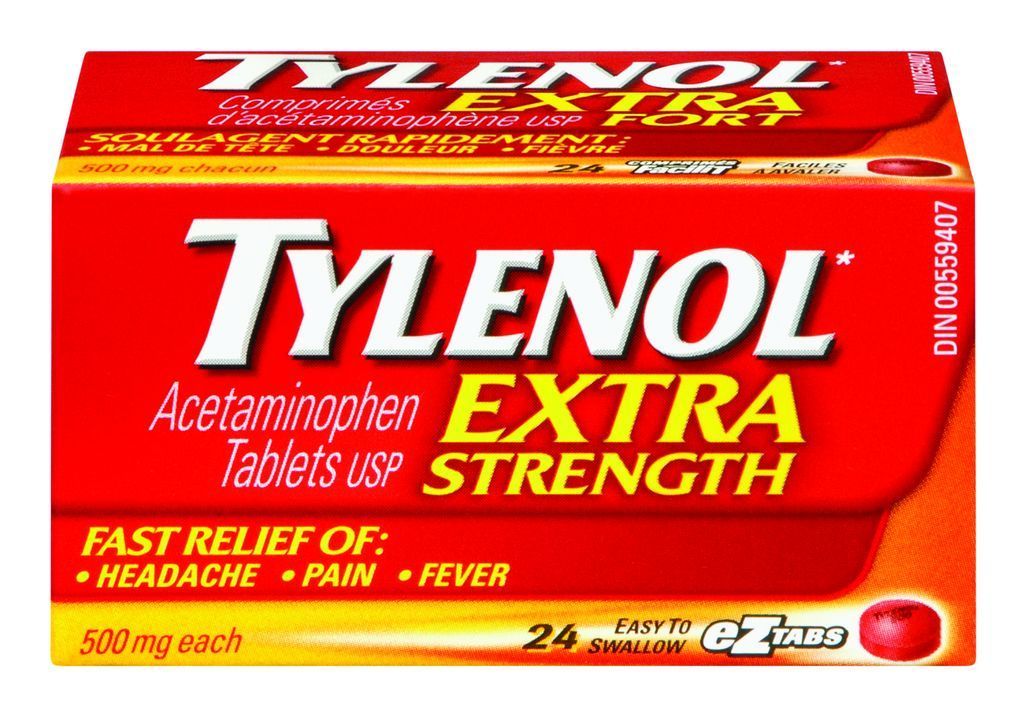 TYLENOL EXTRA STRENGTH EZ-TABS (500MG)