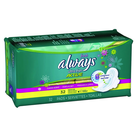 ULTRA THIN PADS WITH FRESH SCENT
