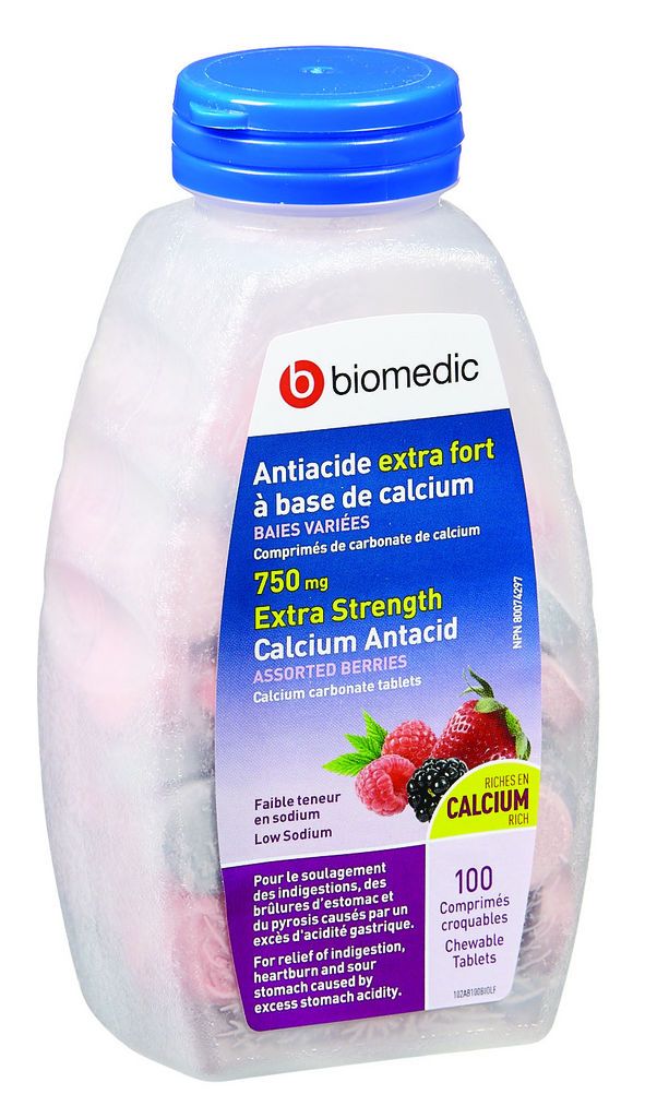 CHEWABLE CALCIUM ANTACID - EXTRA STRENGTH