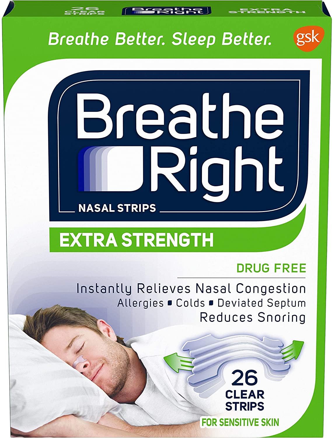 BREATHE RIGHT NASAL STRIPS
