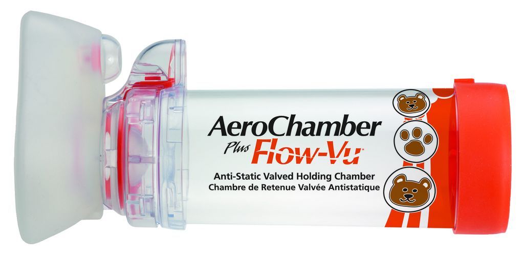 AEROCHAMBER PLUS FLO VU WITH MASK