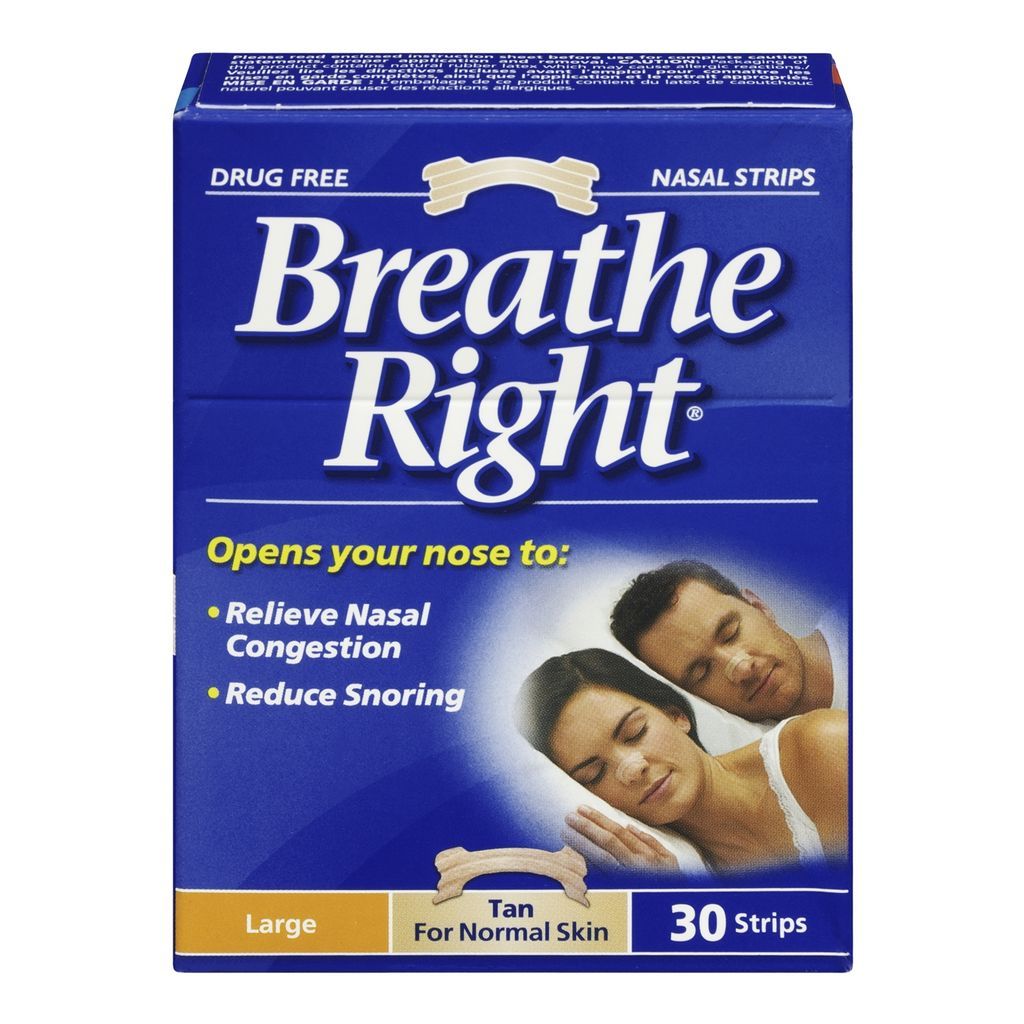 BREATHE RIGHT NASAL STRIPS