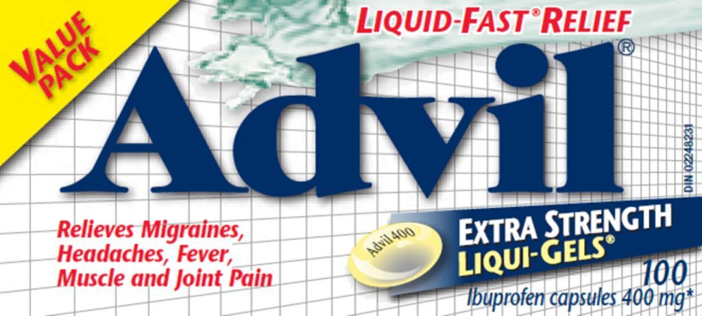 ADVIL EXTRA STRENGTH (400MG) LIQUI-GELS