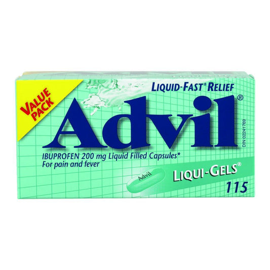 ADVIL LIQUI-GELS REGULAR STRENGTH (200MG)