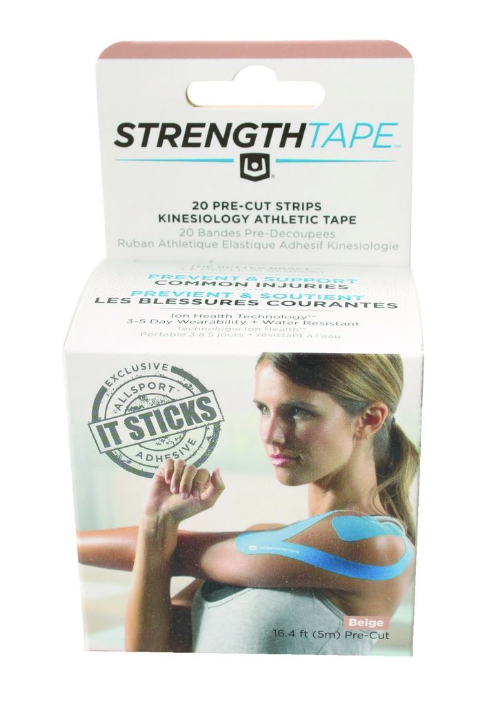 KINESIOLOGY TAPE PRE-CUT STRIPS