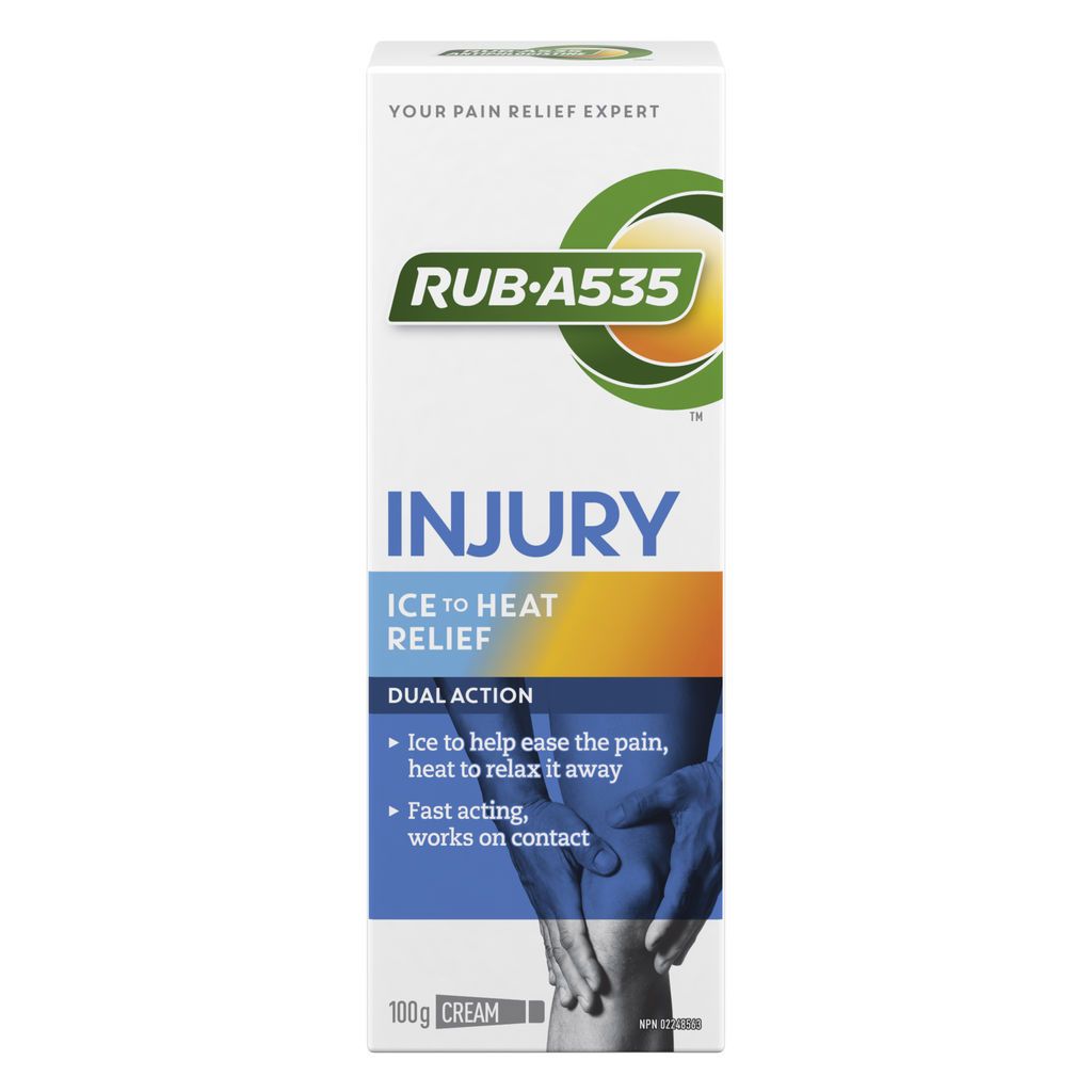 RUB A-535 INJURY Ice to Heat CREAM