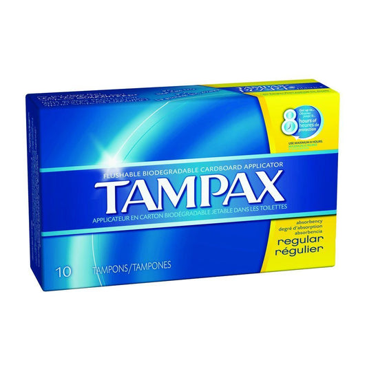 TAMPONS WITH CARDBOARD APPLICATOR