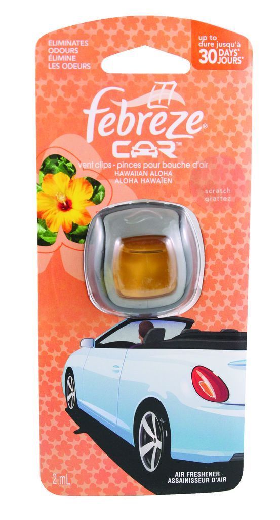 FEBREZE CAR CLIP AIR FRESHENER